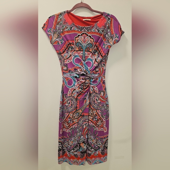 Etro Dresses & Skirts - Etro Milano Paisley Print Mini Dress Size M